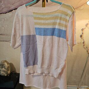 Vintage Matching Top and Skirt Set